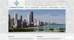 Desktop Screenshot of cabreracapital.com